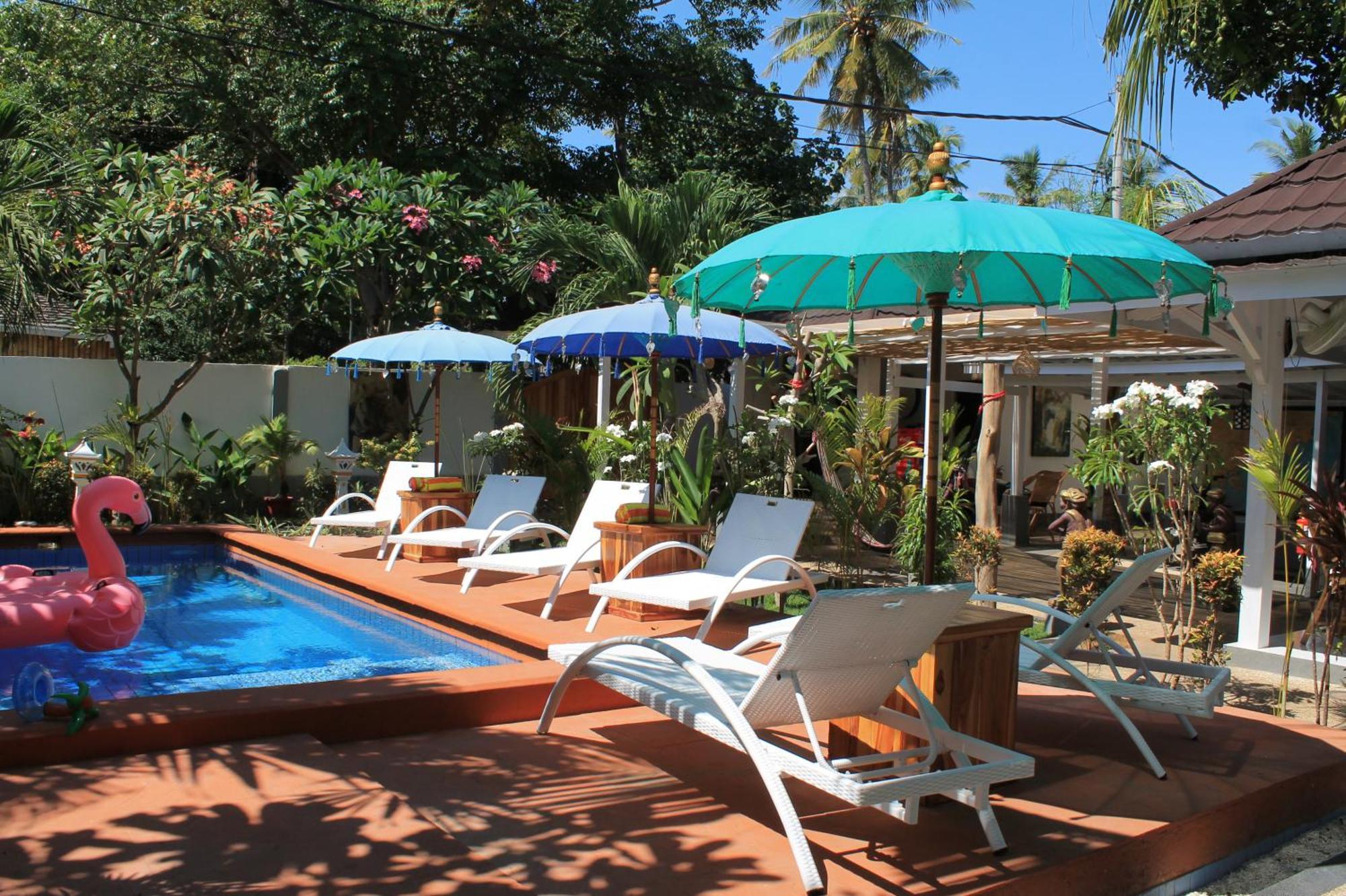 New Balengku Dua Hotel - Adults Only Gili Air Eksteriør billede